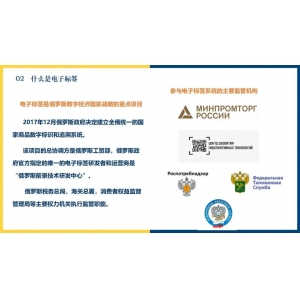 带你秒懂俄罗斯数字经济新政及强制电子标签法律法规